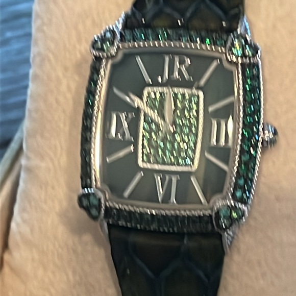 Judith Ripka Women’s Green Watch - Picture 2 of 10